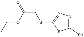 [(5-Mercapto-1,3,4-thiadiazol-2-yl)thio]acetic acid ethyl ester