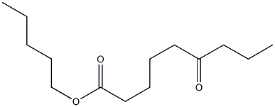 6-Ketopelargonic acid pentyl ester Structure