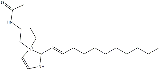 1-[2-(Acetylamino)ethyl]-1-ethyl-2-(1-undecenyl)-4-imidazoline-1-ium