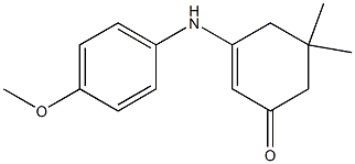 3-(4-Methoxyanilino)-5,5-dimethyl-2-cyclohexene-1-one