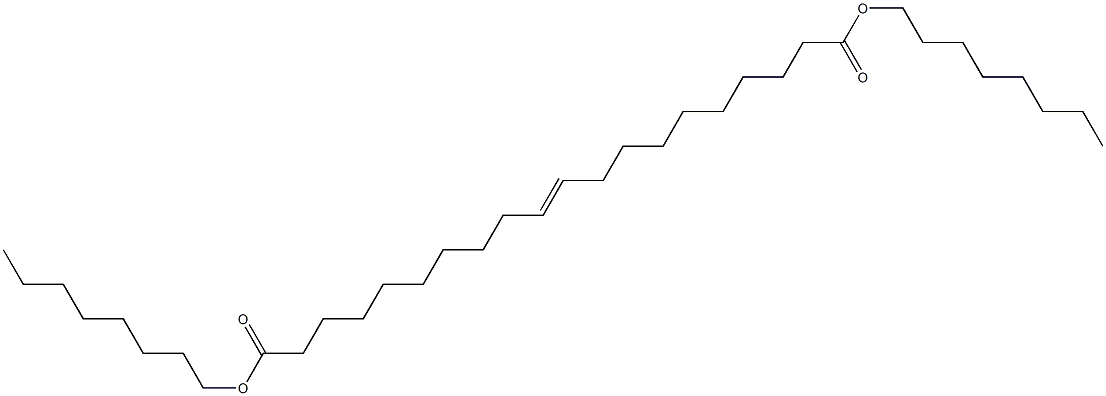 10-Icosenedioic acid dioctyl ester Structure