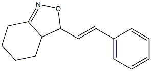 3,3a,4,5,6,7-Hexahydro-3-(2-phenylethenyl)-2,1-benzisoxazole