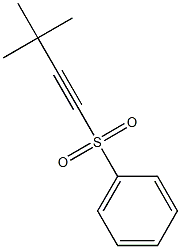(3,3-Dimethyl-1-butynyl) phenyl sulfone Structure
