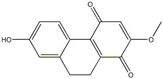 2-Hydroxy-7-methoxy-9,10-dihydrophenanthrene-5,8-dione