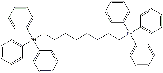 (1,8-Octanediyl)bis(triphenylphosphorane) Structure