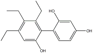 4',5',6'-Triethyl-1,1'-biphenyl-2,2',4-triol