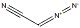 ジアゾアセトニトリル 化学構造式