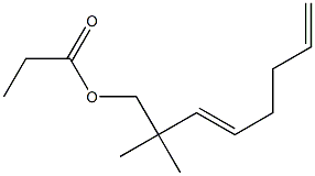 Propionic acid 2,2-dimethyl-3,7-octadienyl ester