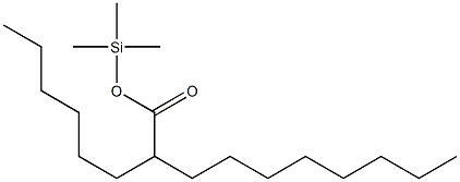 2-Hexyldecanoic acid trimethylsilyl ester|