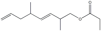 Propionic acid 2,5-dimethyl-3,7-octadienyl ester