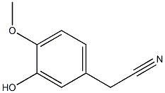 3-Hydroxy-4-methoxybenzeneacetonitrile