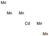 ペンタマンガン-カドミウム 化学構造式
