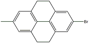 2-Bromo-7-methyl-4,5,9,10-tetrahydropyrene Structure