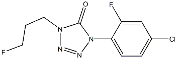 1-(2-Fluoro-4-chlorophenyl)-4-(3-fluoropropyl)-1H-tetrazol-5(4H)-one