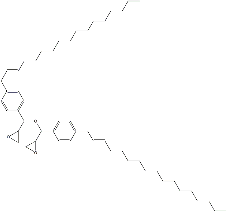 4-(2-Heptadecenyl)phenylglycidyl ether 结构式
