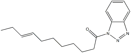 1-(8-Undecenoyl)-1H-benzotriazole Structure