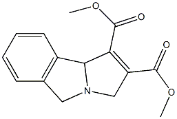 3,9b-ジヒドロ-5H-ピロロ[2,1-a]イソインドール-1,2-ジカルボン酸ジメチル 化学構造式