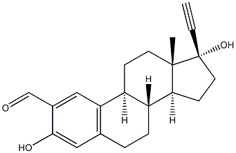 (17R)-3,17-Dihydroxy-19-norpregna-1,3,5(10)-trien-20-yne-2-carbaldehyde