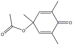 4-Acetoxy-2,4,6-trimethyl-2,5-cyclohexadien-1-one