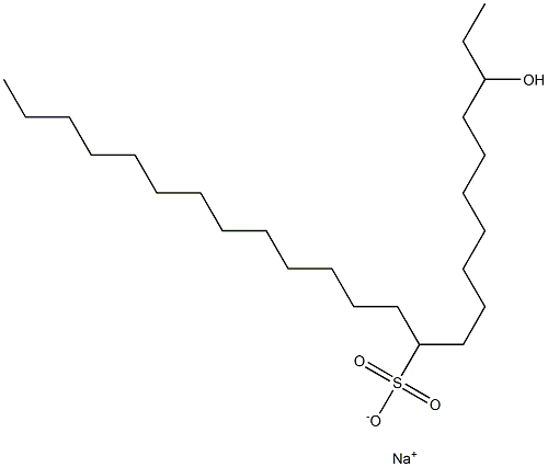3-Hydroxytetracosane-11-sulfonic acid sodium salt
