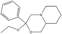 Octahydro-3-ethoxy-3-phenylpyrido[2,1-c][1,4]oxazine