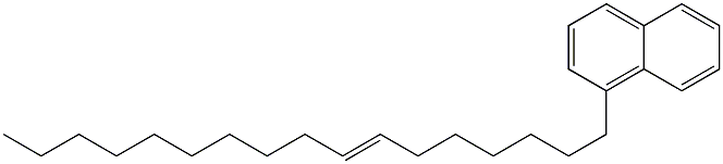 1-(7-Heptadecenyl)naphthalene 结构式