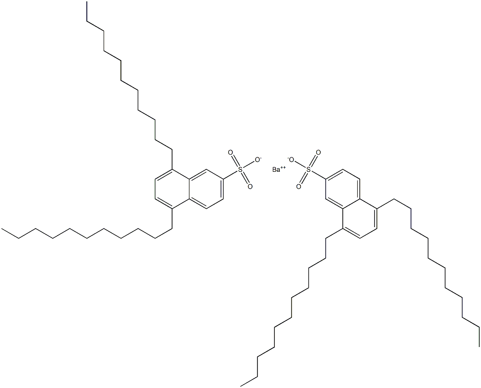 Bis(5,8-diundecyl-2-naphthalenesulfonic acid)barium salt