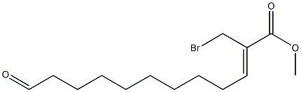 (Z)-2-Bromomethyl-11-formyl-2-undecenoic acid methyl ester
