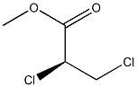 [S,(+)]-2,3-Dichloropropionic acid methyl ester Struktur