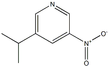  3-Nitro-5-(1-methylethyl)pyridine