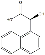 (2S)-2-Hydroxy-2-(1-naphtyl)acetic acid Structure
