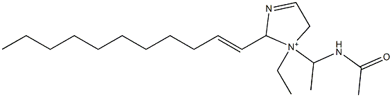 1-[1-(Acetylamino)ethyl]-1-ethyl-2-(1-undecenyl)-3-imidazoline-1-ium