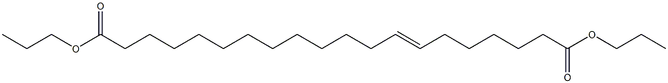 13-イコセン二酸ジプロピル 化学構造式