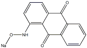 1-(Sodiooxyamino)anthraquinone