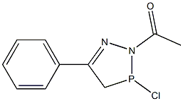 2-Acetyl-3-chloro-3,4-dihydro-5-phenyl-2H-1,2,3-diazaphosphole
