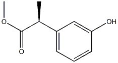 [S,(+)]-2-(m-Hydroxyphenyl)propionic acid methyl ester