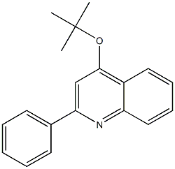 4-tert-Butoxy-2-phenylquinoline Structure