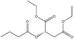 [S,(-)]-2-(Butyryloxy)succinic acid diethyl ester