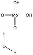 Molybdic acid hydrate Struktur