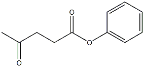 Levulinic acid phenyl ester Struktur