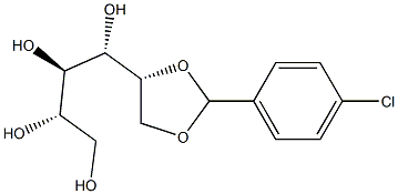 5-O,6-O-(4-Chlorobenzylidene)-D-glucitol Structure