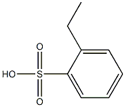 o-Ethylbenzenesulfonic acid Struktur