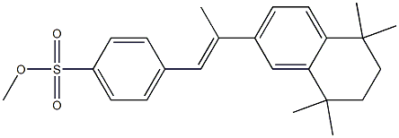4-[[(E)-2-[(5,6,7,8-Tetrahydro-5,5,8,8-tetramethylnaphthalen)-2-yl]-2-methylethen]-1-yl]benzenesulfonic acid methyl ester