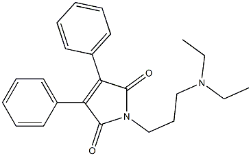  3,4-Diphenyl-1-[3-(diethylamino)propyl]-1H-pyrrole-2,5-dione