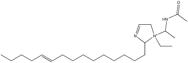 1-[1-(Acetylamino)ethyl]-1-ethyl-2-(10-pentadecenyl)-3-imidazoline-1-ium