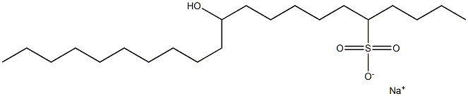 11-Hydroxyhenicosane-5-sulfonic acid sodium salt