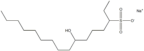 7-Hydroxyhexadecane-3-sulfonic acid sodium salt