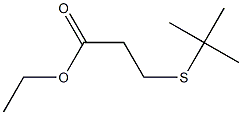 3-(tert-Butylthio)propionic acid ethyl ester Struktur