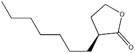 (S)-3-Heptyldihydrofuran-2(3H)-one Struktur