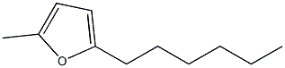 5-Hexyl-2-methylfuran 结构式